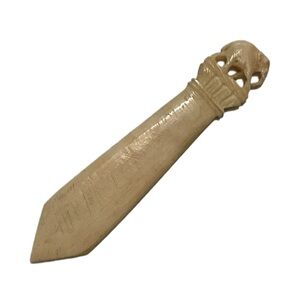 Carved Elephant Bookmark - Vintage